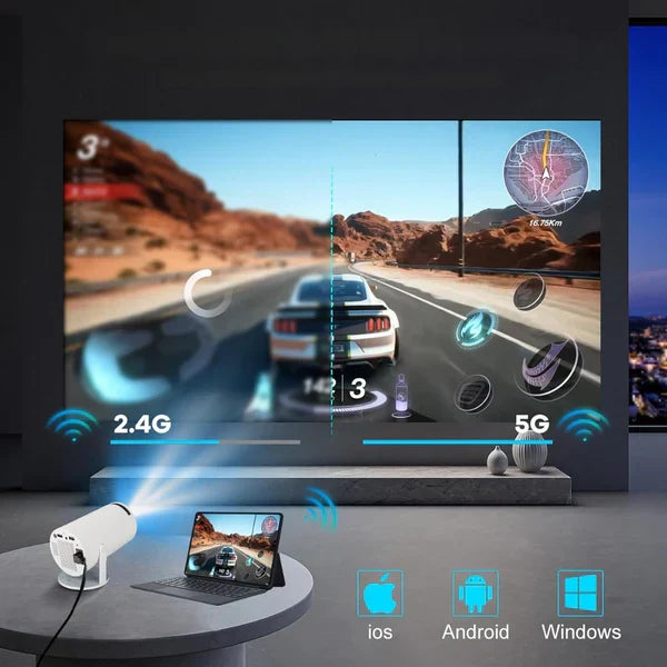 Portable 4K Home Theater Projector