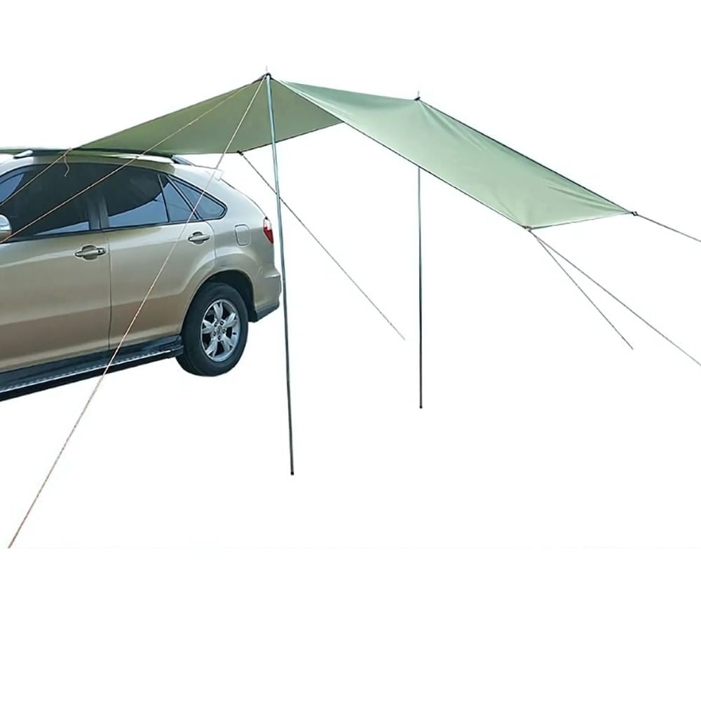 All-Weather Car Awning Kit for Quick Outdoor Setup
