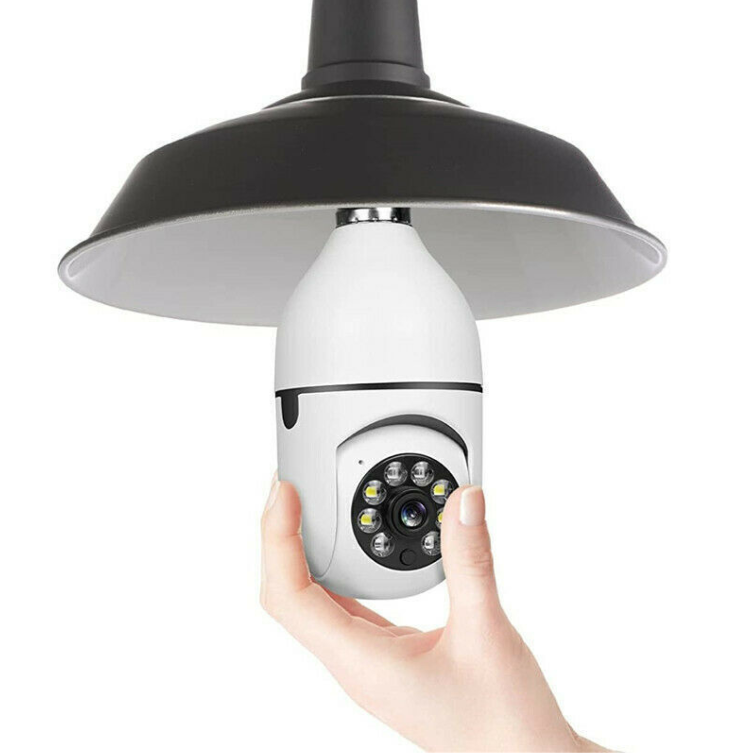 All-in-One Smart Light Bulb Security Camera