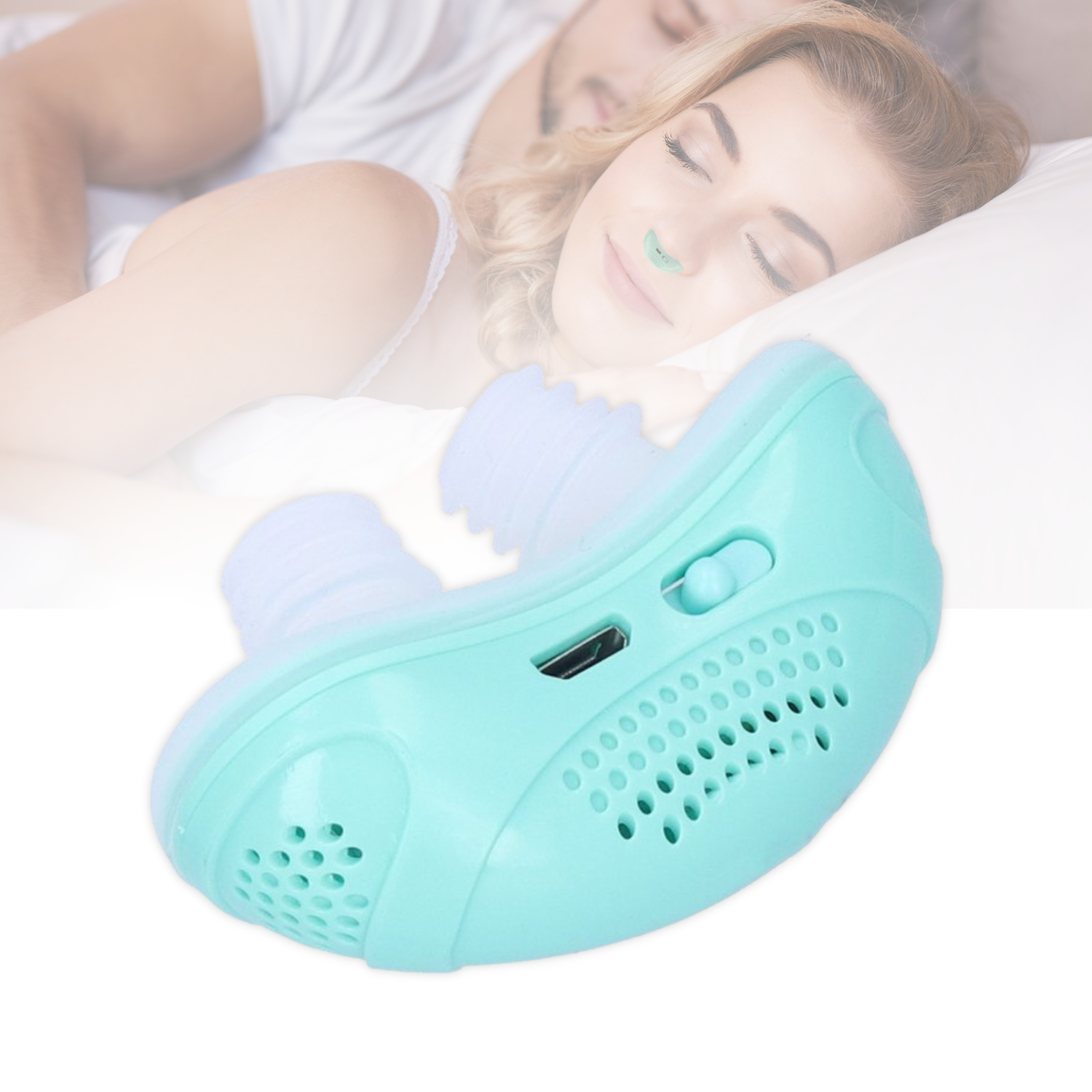 Portable Anti-Snoring Sleep Aid for Comfortable Travel