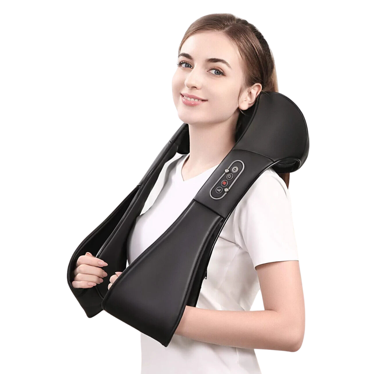 Soothing Heated Neck & Shoulder Massager for Deep Relaxation