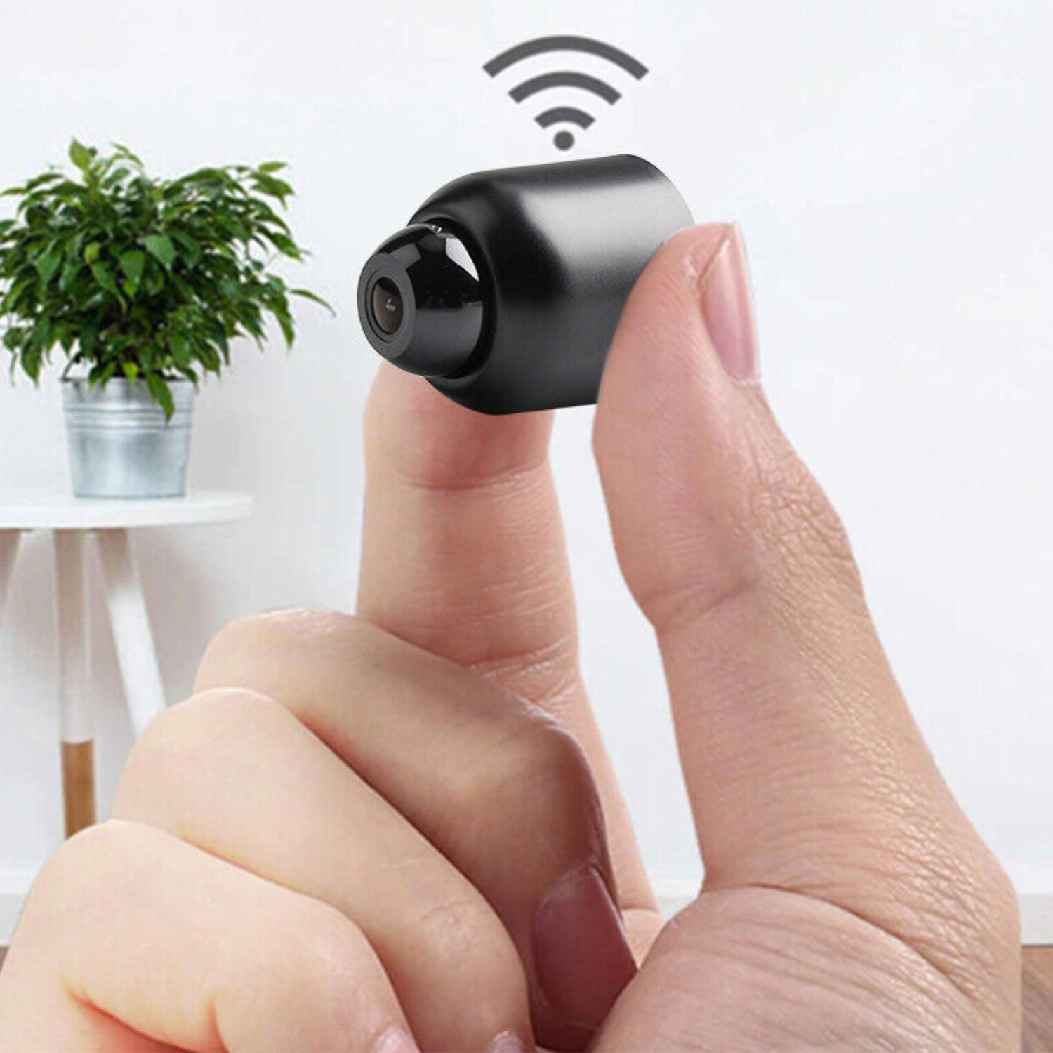 Compact Wireless Home Surveillance Camera with HD Streaming