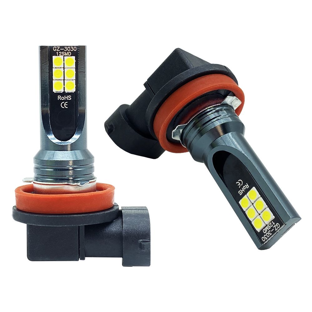 Ultra Bright Plug-In Fog Lamps for Cars and Motorcycles