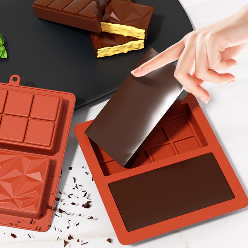 Luxury Chocolate Bar Silicone Mold for Homemade Delights