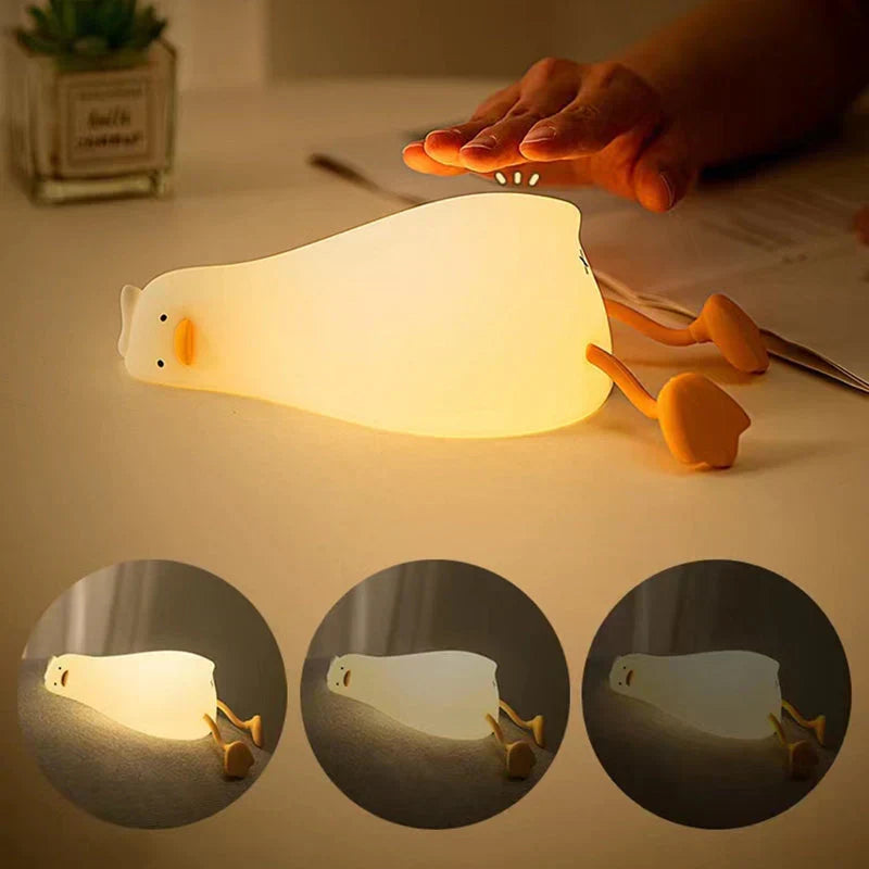 QuackLite Lying Duck Bedside Lamp