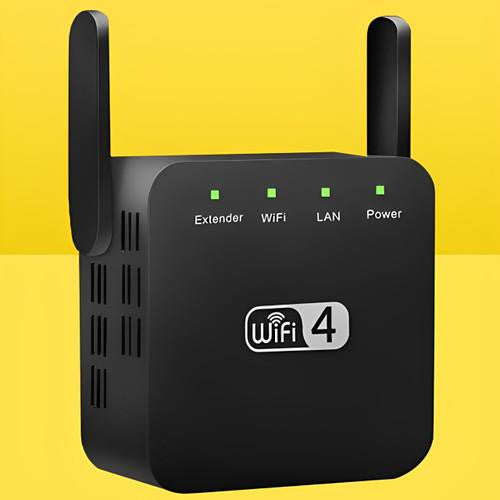 HomeWave WiFi Booster – Dual-Band Signal Enhancer with Ethernet Port