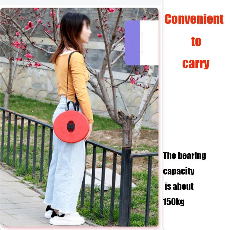 Versatile Adjustable Folding Stool for Outdoor Adventures