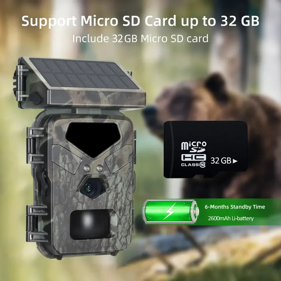 EcoSmart Solar Trail Camera for Wildlife Monitoring