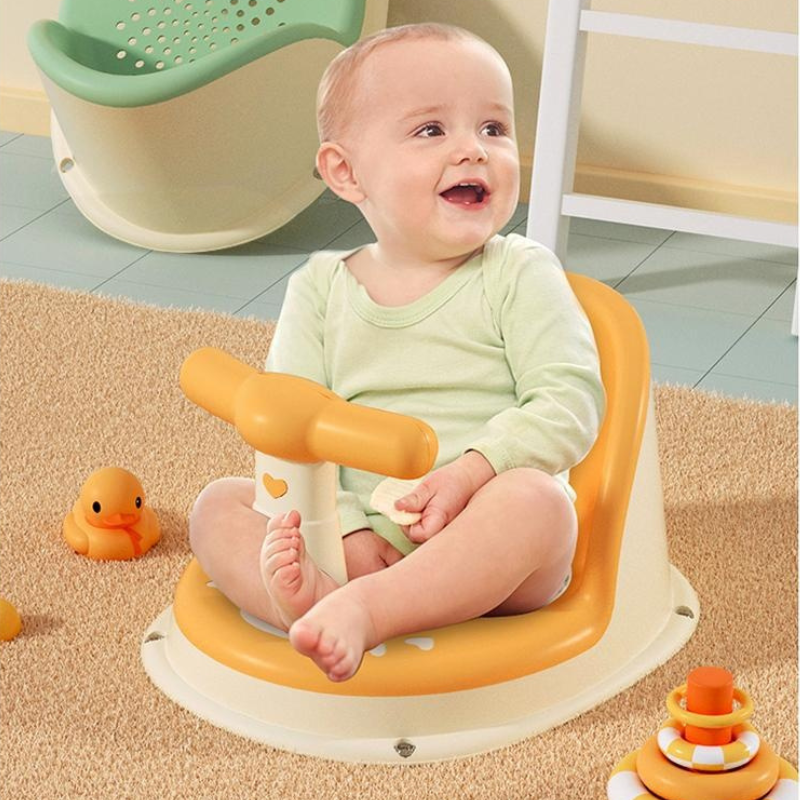 Child's Bath Safety Seat - Comfortable Shower Support