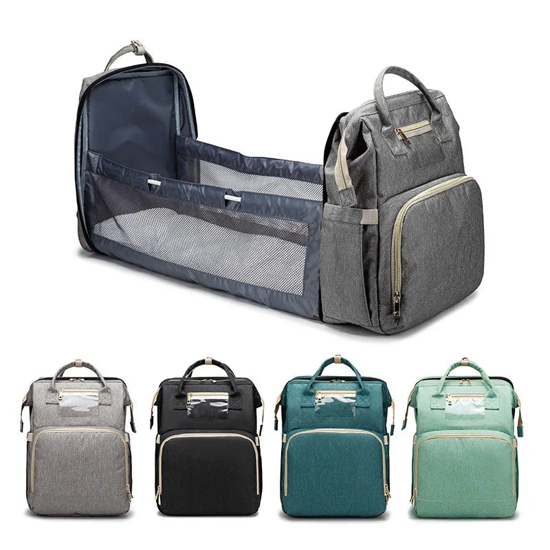 Versatile Travel Baby Cot & Changing Bag Combination