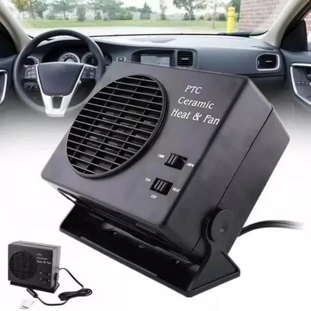 Compact 12V Car Heater with Dual Power Settings