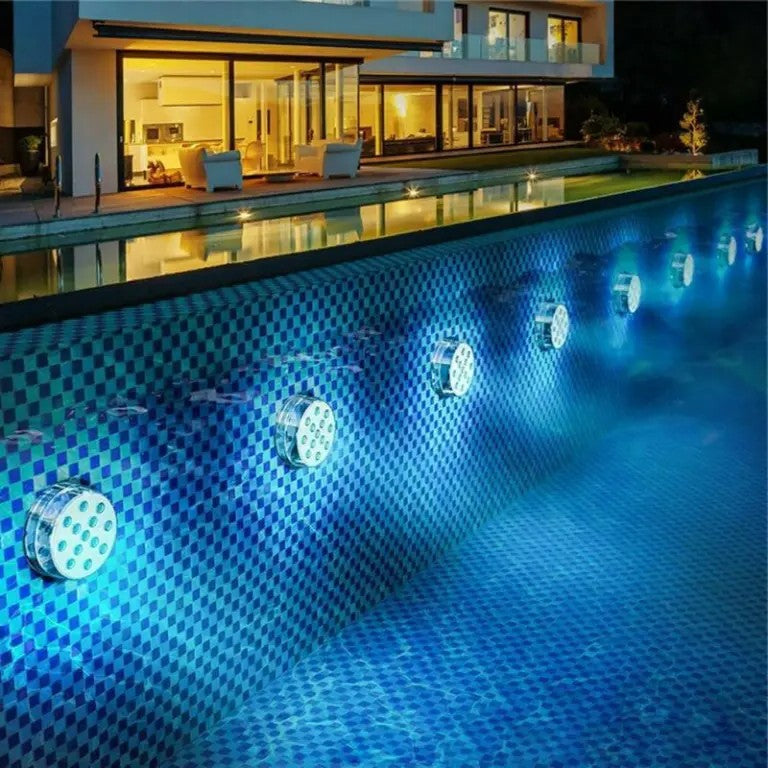Color-Changing Underwater Lights with Remote Control