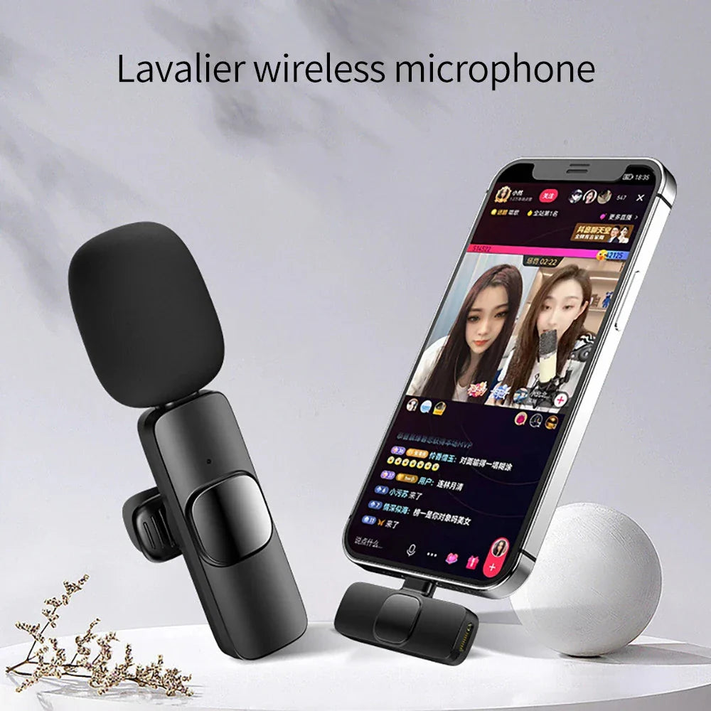 Compact Clip-On Microphone for Clear Audio Recording