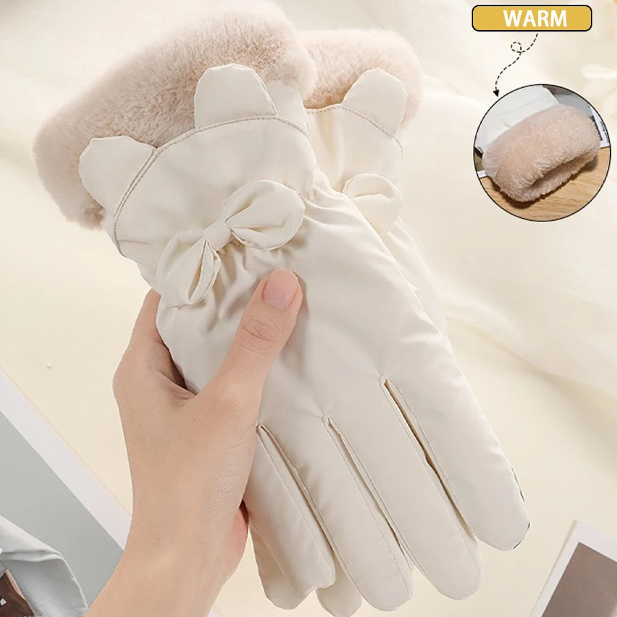 Chic Touchscreen Winter Gloves for Women