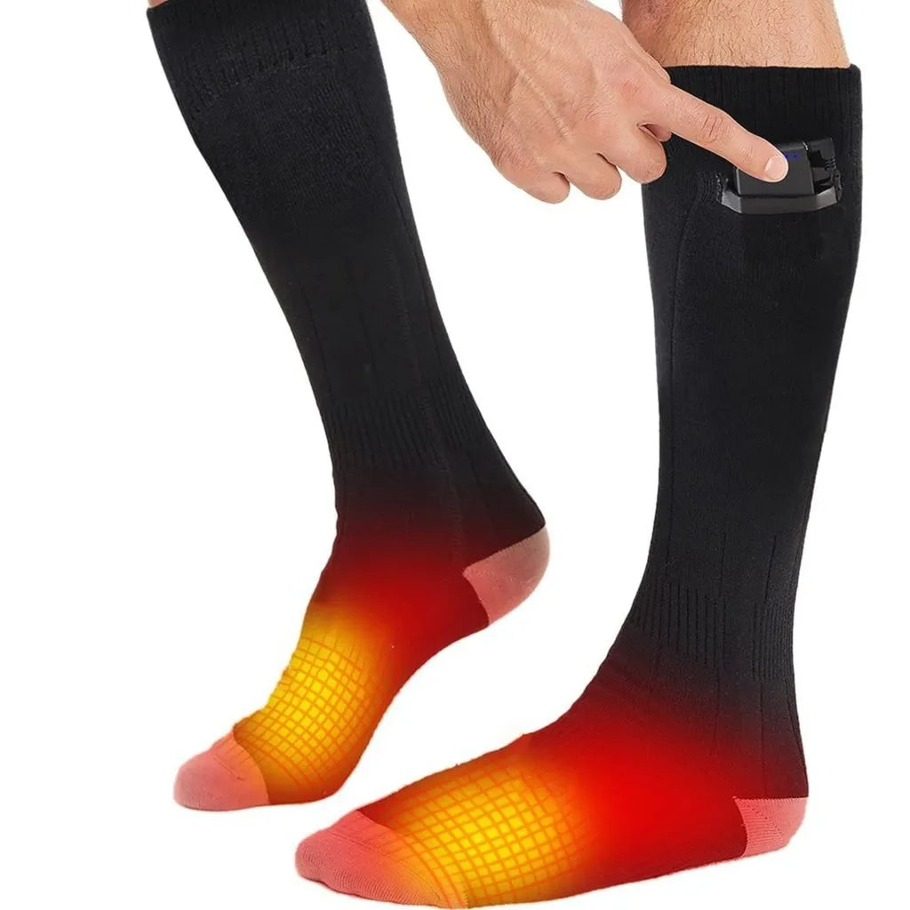 All-Weather Rechargeable Warmth Socks - 2 Pairs