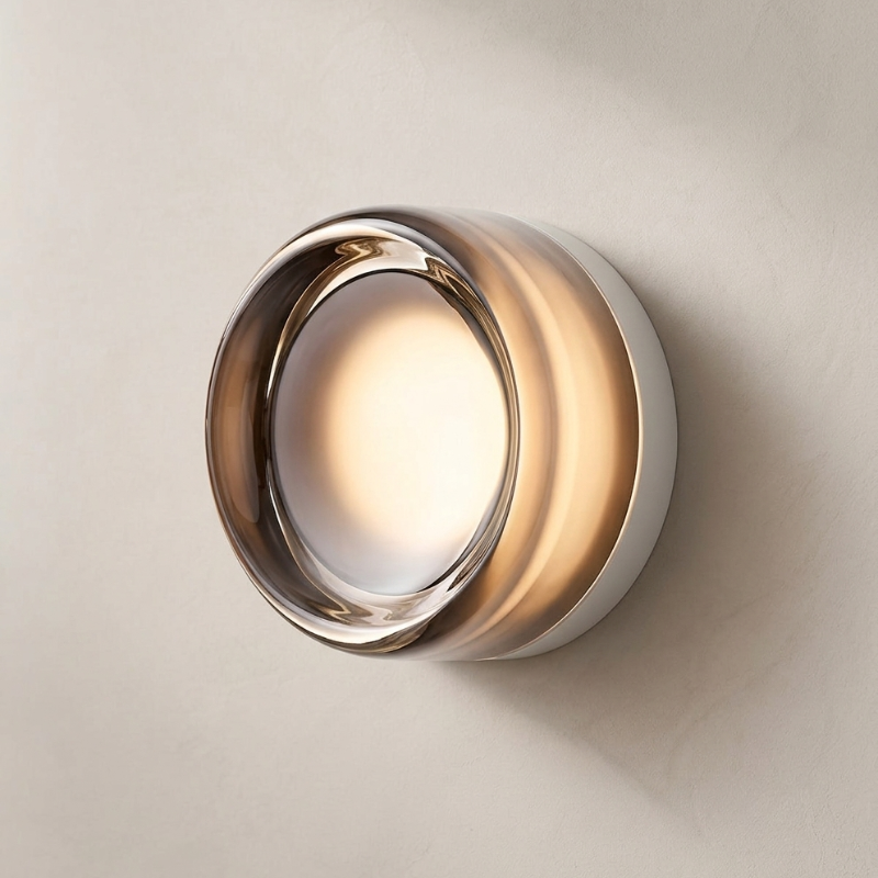 Smart LED Wall Light with Auto-Dimming Sensor for Home