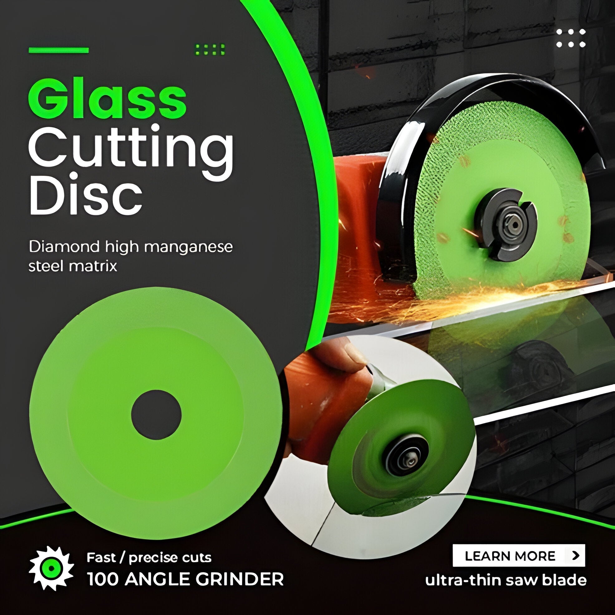 Precision Glass Cutting Blade