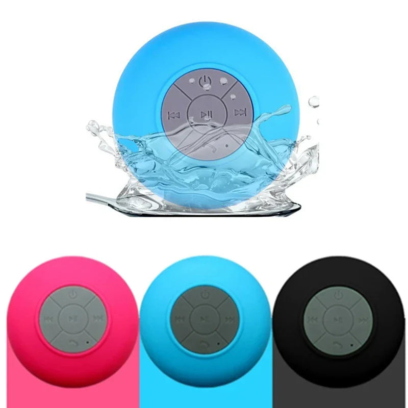 Waterproof Bluetooth Speaker for Showers and Outdoors