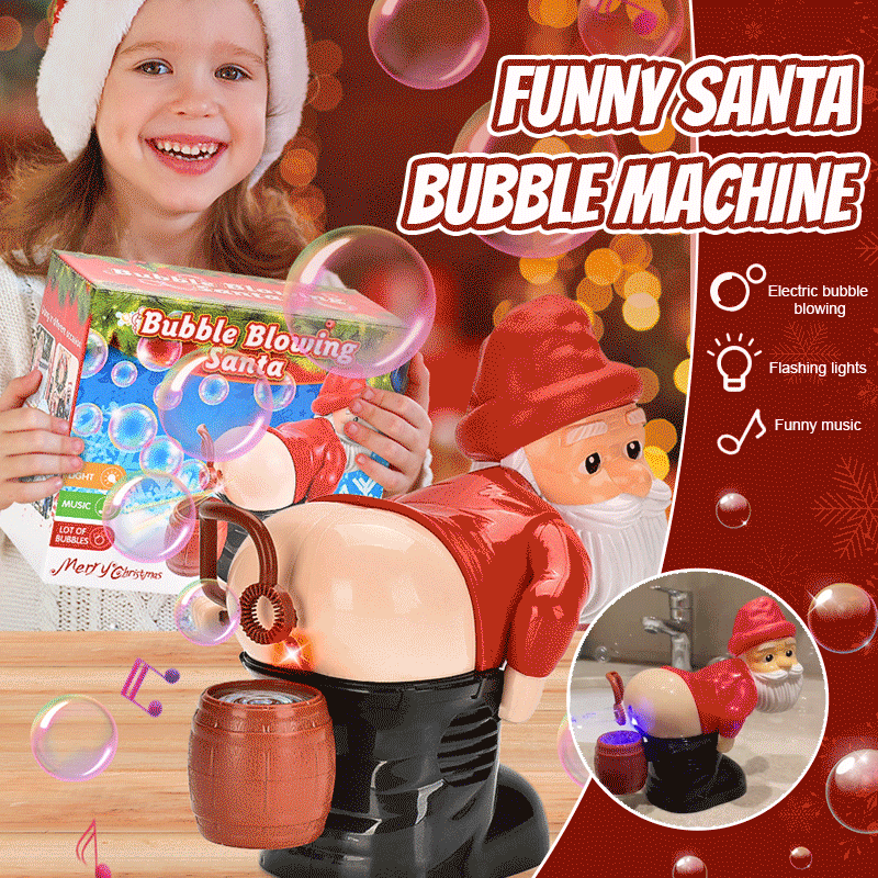 Holiday Joy Bubble Maker for Enchanting Celebrations