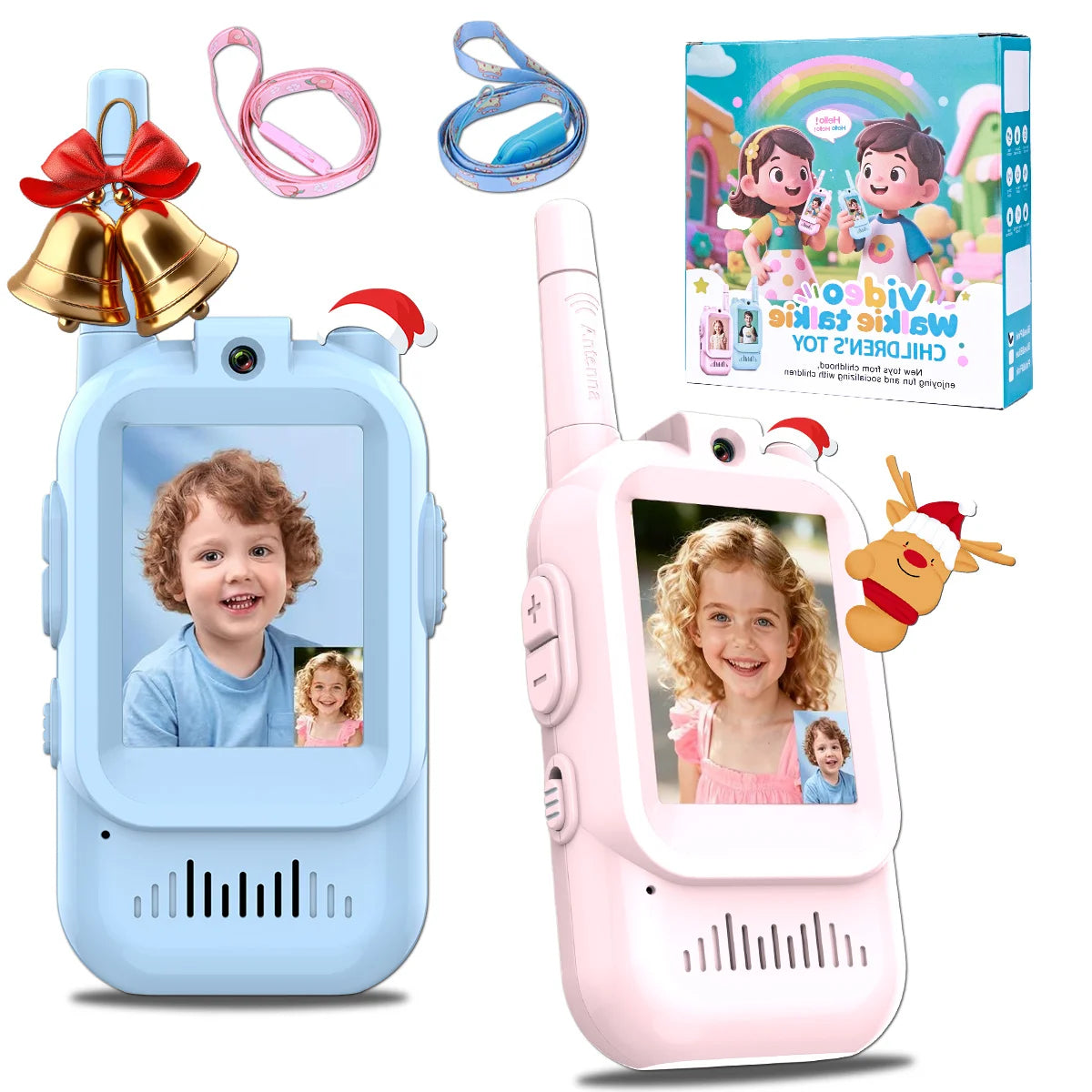 Kids' Video Communication Walkie Talkie Duo