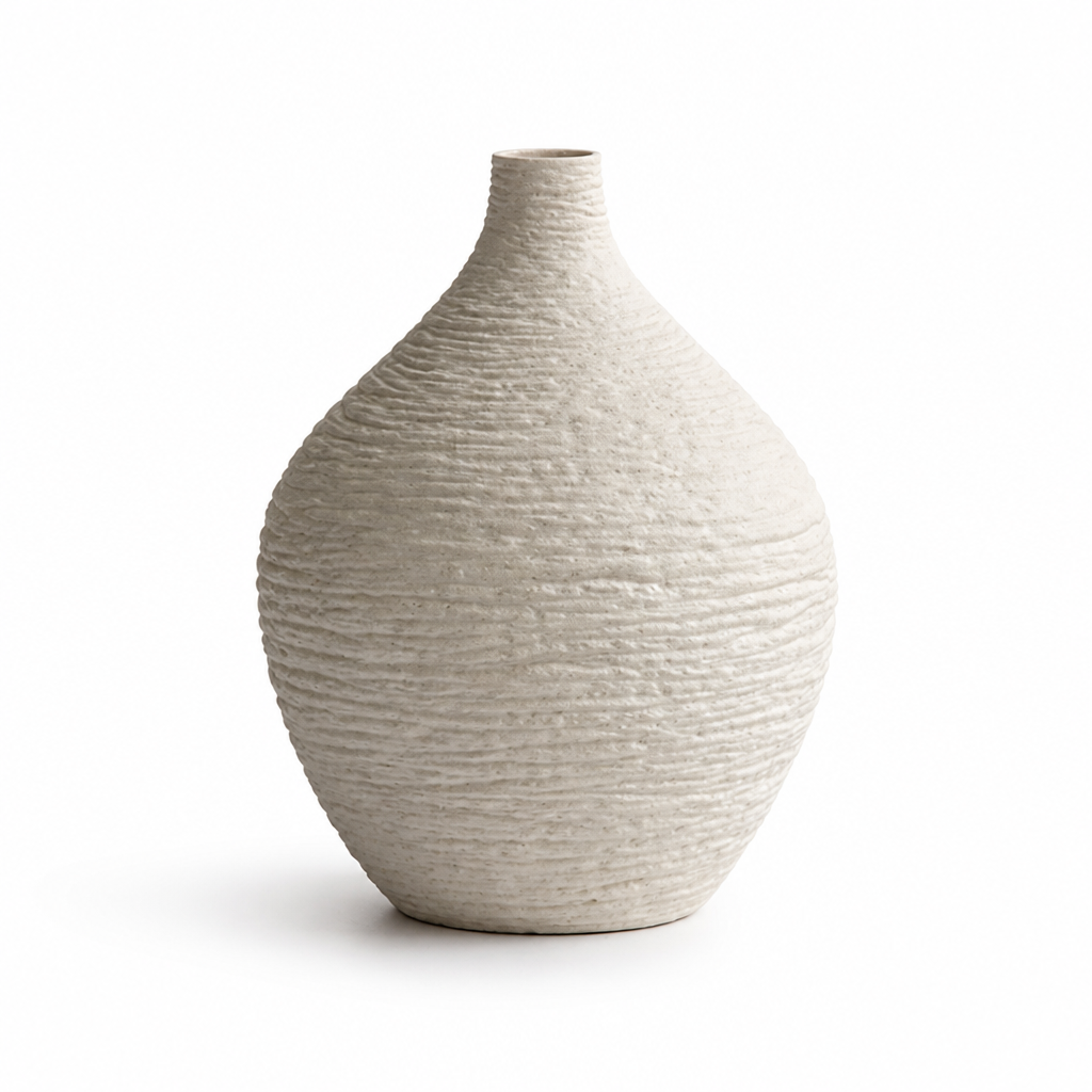 Nordic Minimalist Matte Ceramic Vase