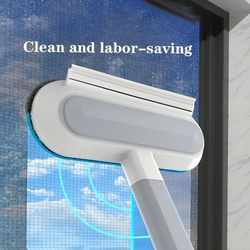 ClearView Pro – Versatile Window Cleaning Brush with Removable Screen