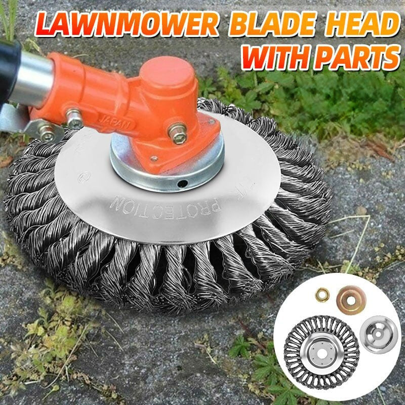 Trimmer Blade for Grass and Weeds – Steel Cutting Tool