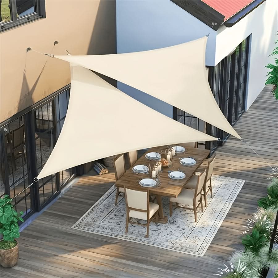 Cornerstone Shade – Triangular Outdoor Sunshade Sail
