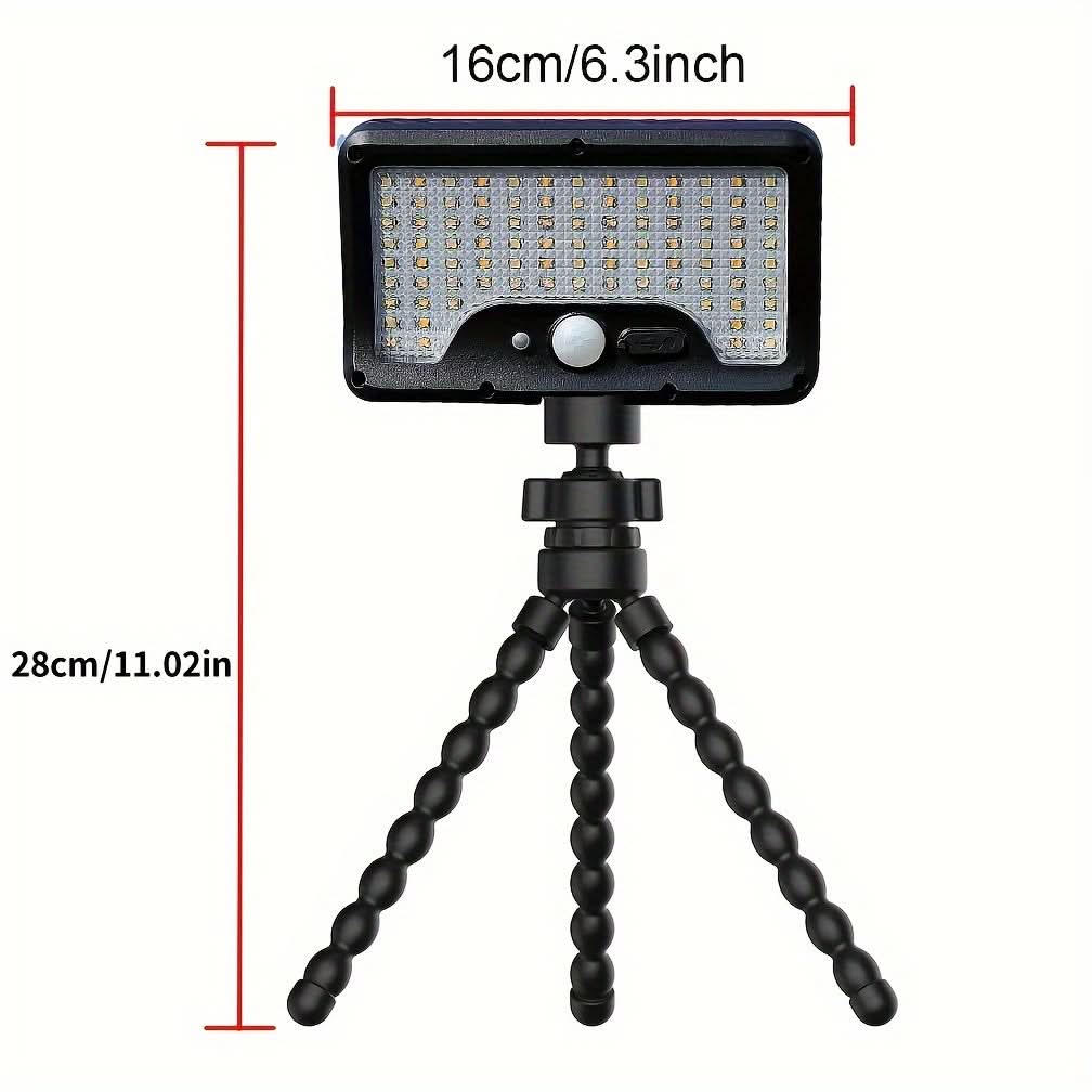 Versatile Solar-Powered Security Light with Motion Sensors