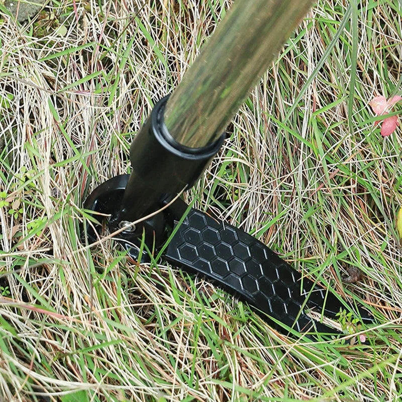 Ergonomic Stainless Steel Weed Remover with Extendable Handle