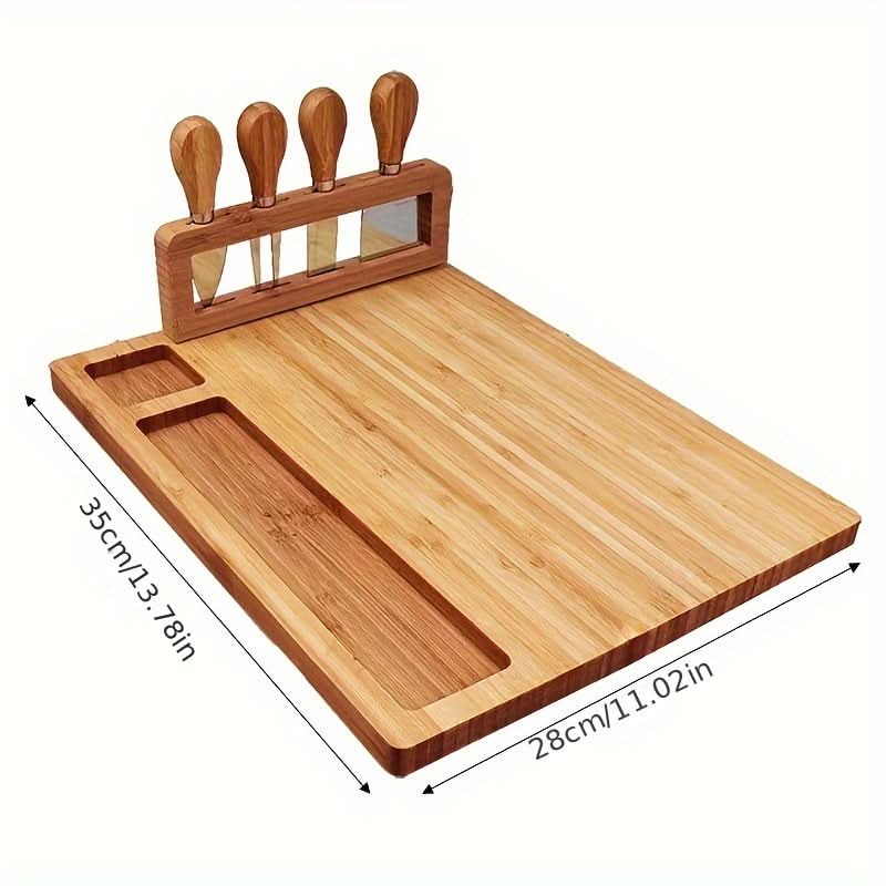EcoServe – Versatile Bamboo Board for Cutting and Entertaining