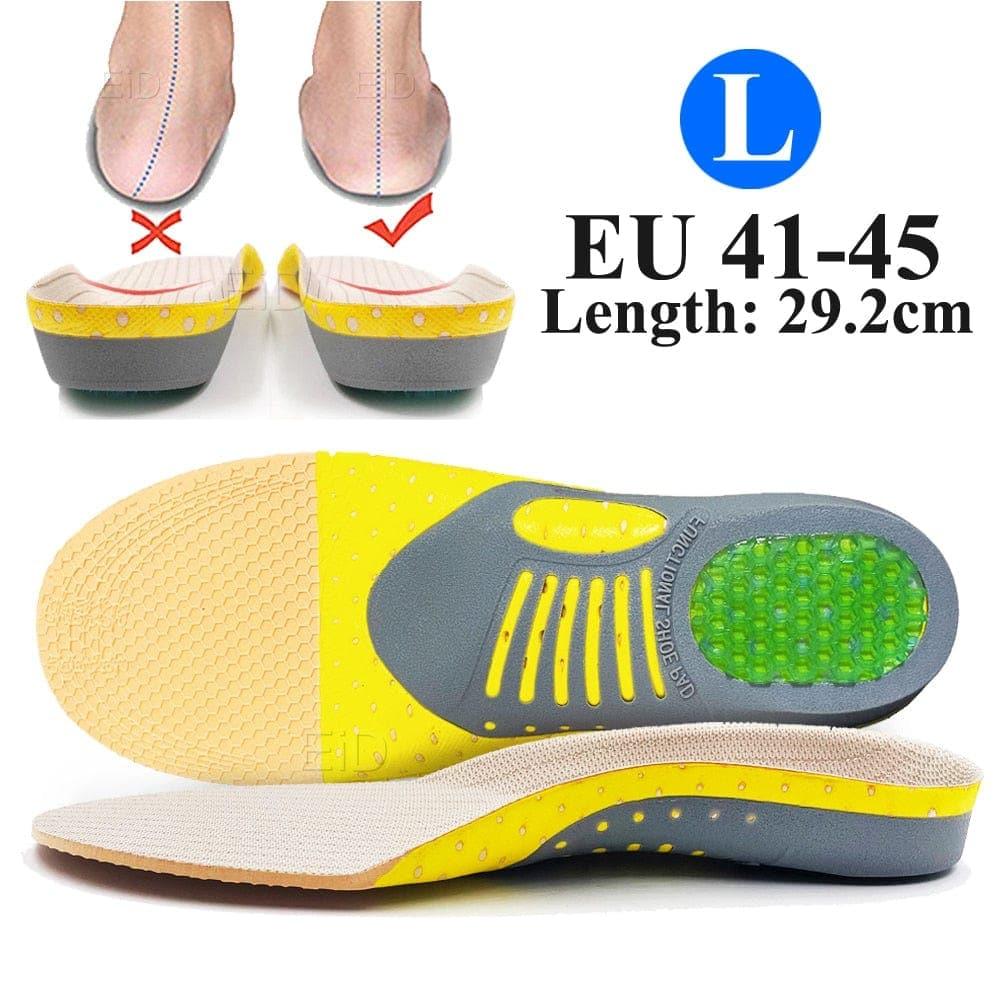 Comfort-Boosting Gel Footbeds for Flat Feet & Heel Pain Relief