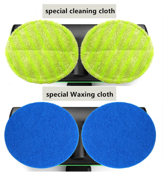 Wireless Spin Mop with Dual-Motor Cleaning Power