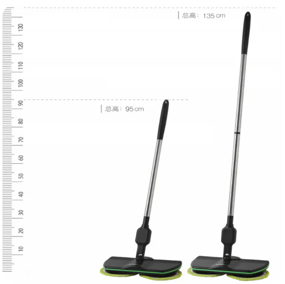 Wireless Spin Mop with Dual-Motor Cleaning Power