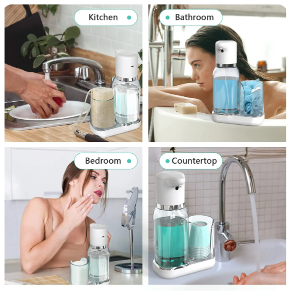 Touchless Mouthwash Dispenser for Effortless Oral Care