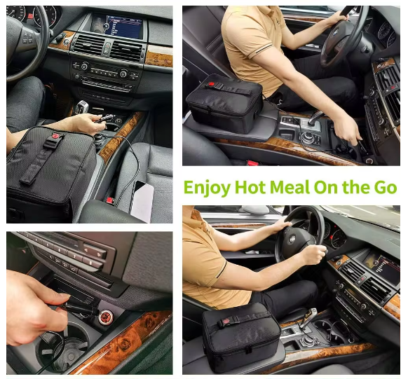 Travel-Friendly Meal Heating Container