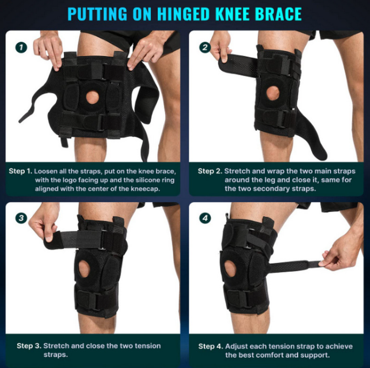 Customizable Support Knee Brace for Meniscus Recovery