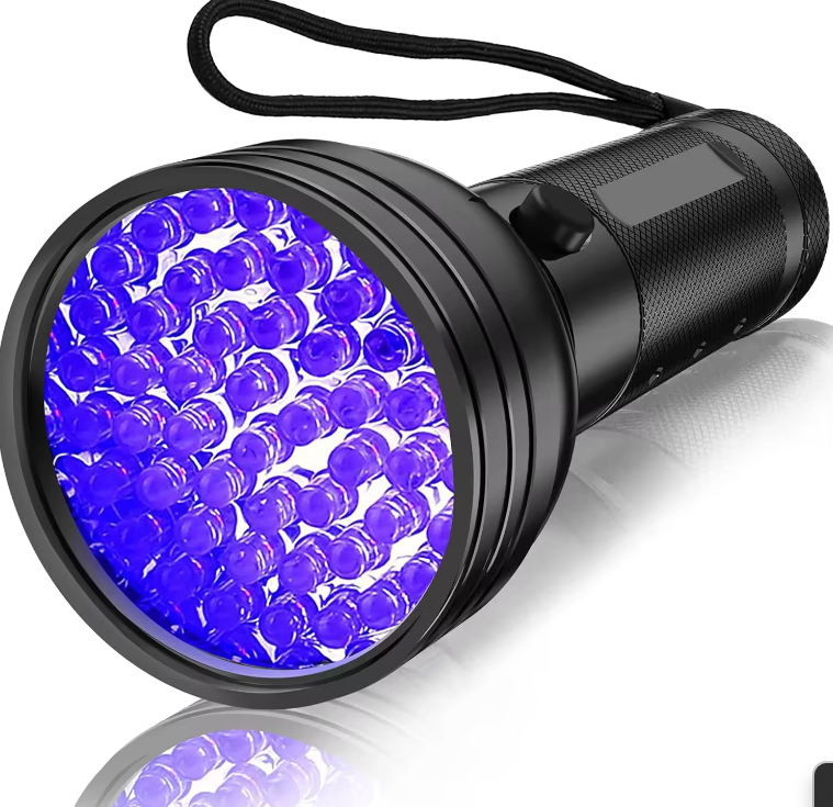 Portable UV Detection Light for Spotting Stains