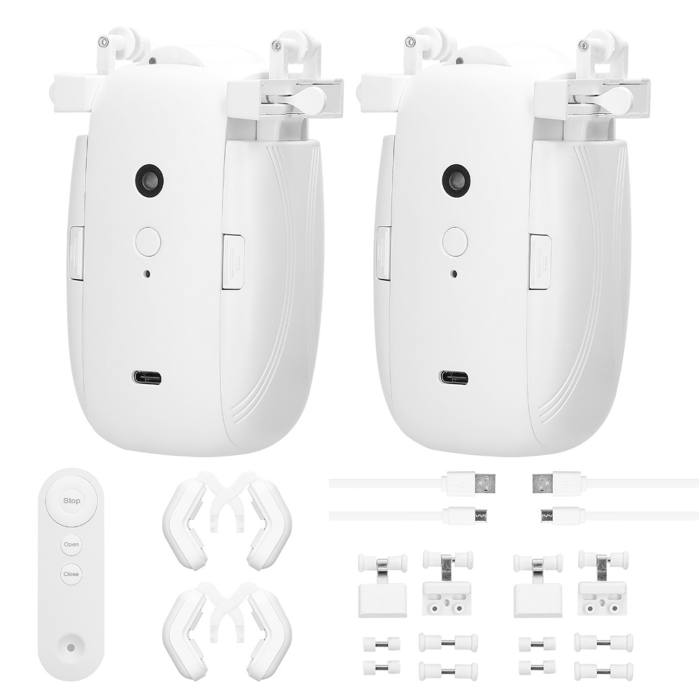 Smart Curtain Automation System with Remote Control