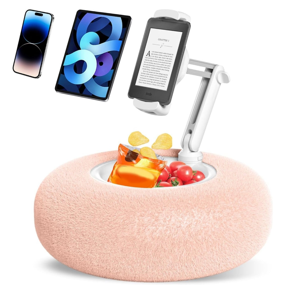Soft Comfort Phone Cradle with Snack Bowl Feature
