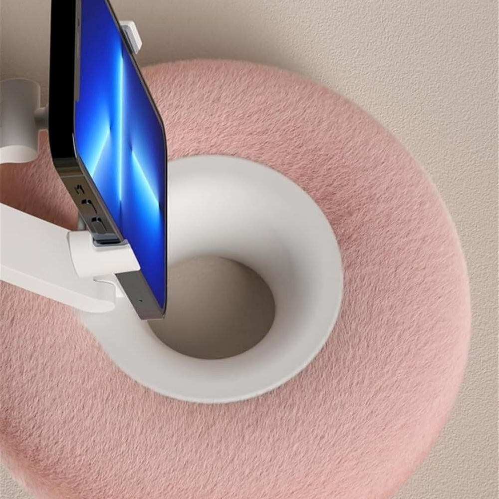 Soft Comfort Phone Cradle with Snack Bowl Feature