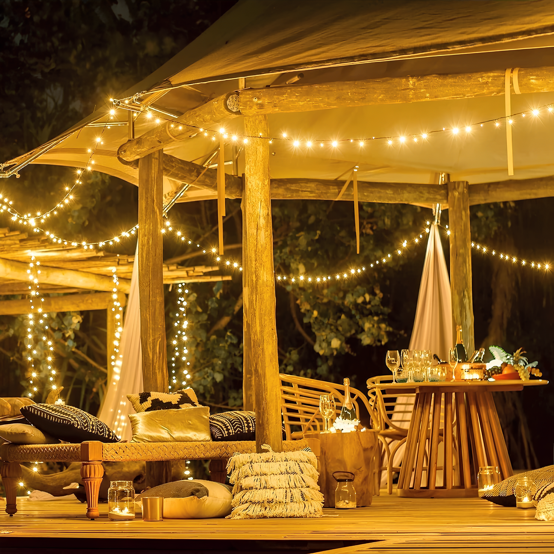 Ambient Solar Light for Outdoor Spaces