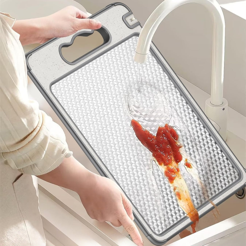 Premium Scratch-Resistant Metal Cutting Board