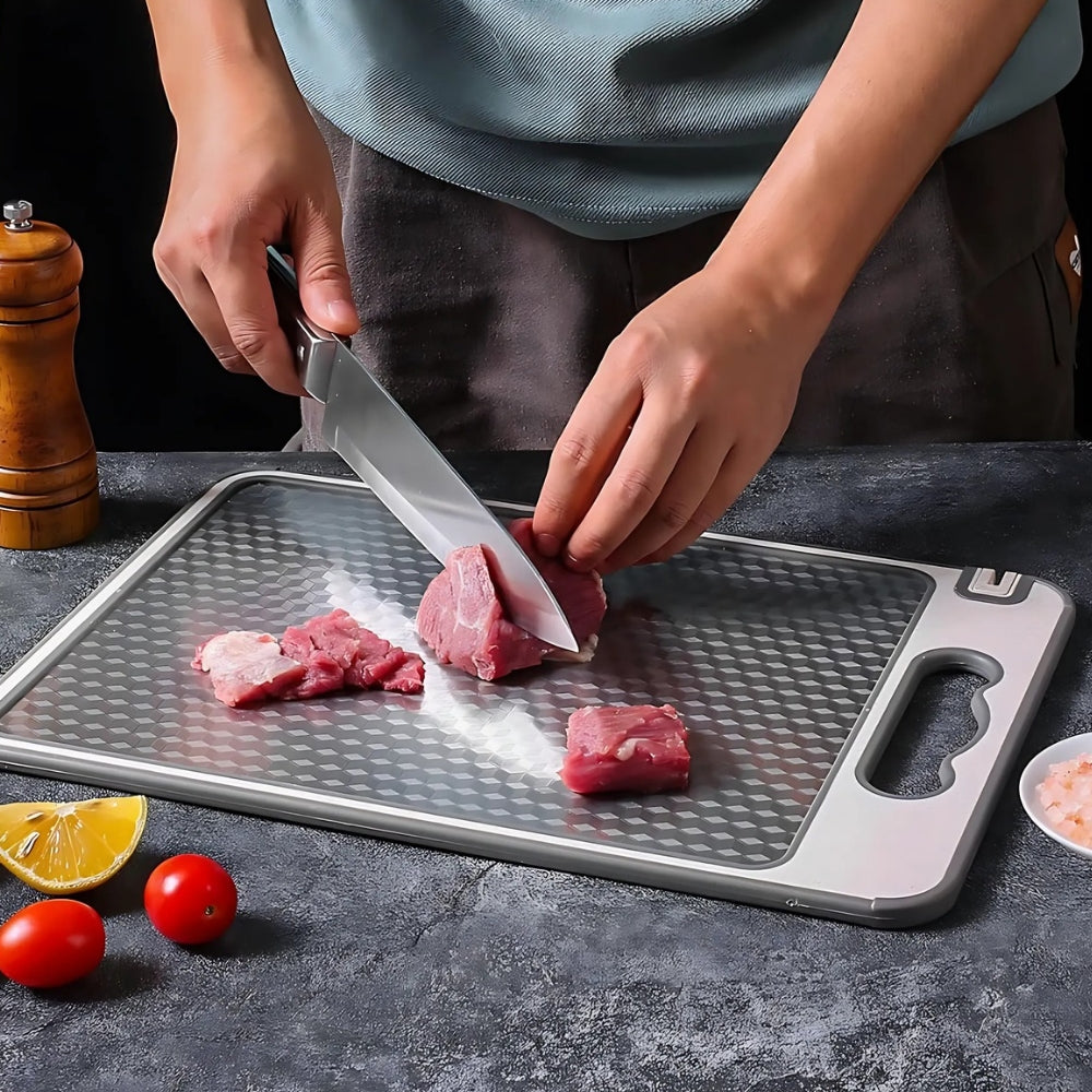 Premium Scratch-Resistant Metal Cutting Board