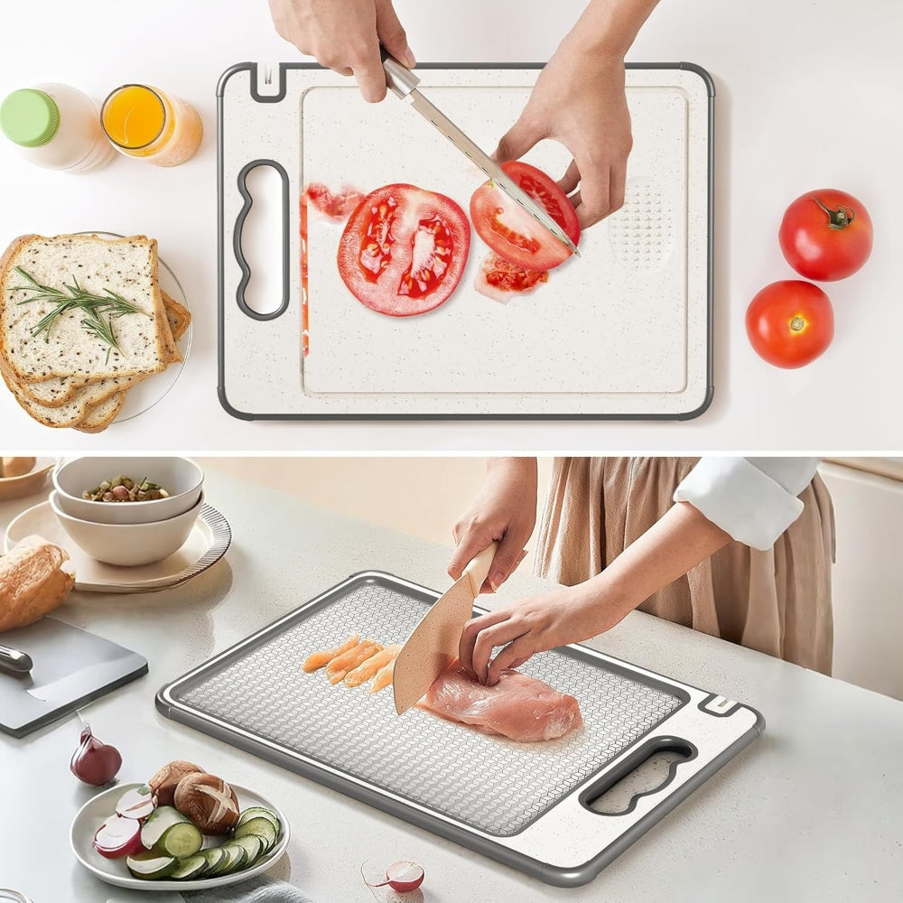 Premium Scratch-Resistant Metal Cutting Board
