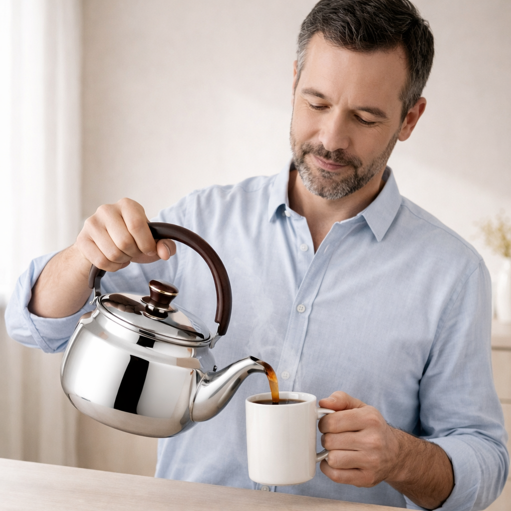Versatile Whistling Kettle for All Stovetops - Multiple Sizes