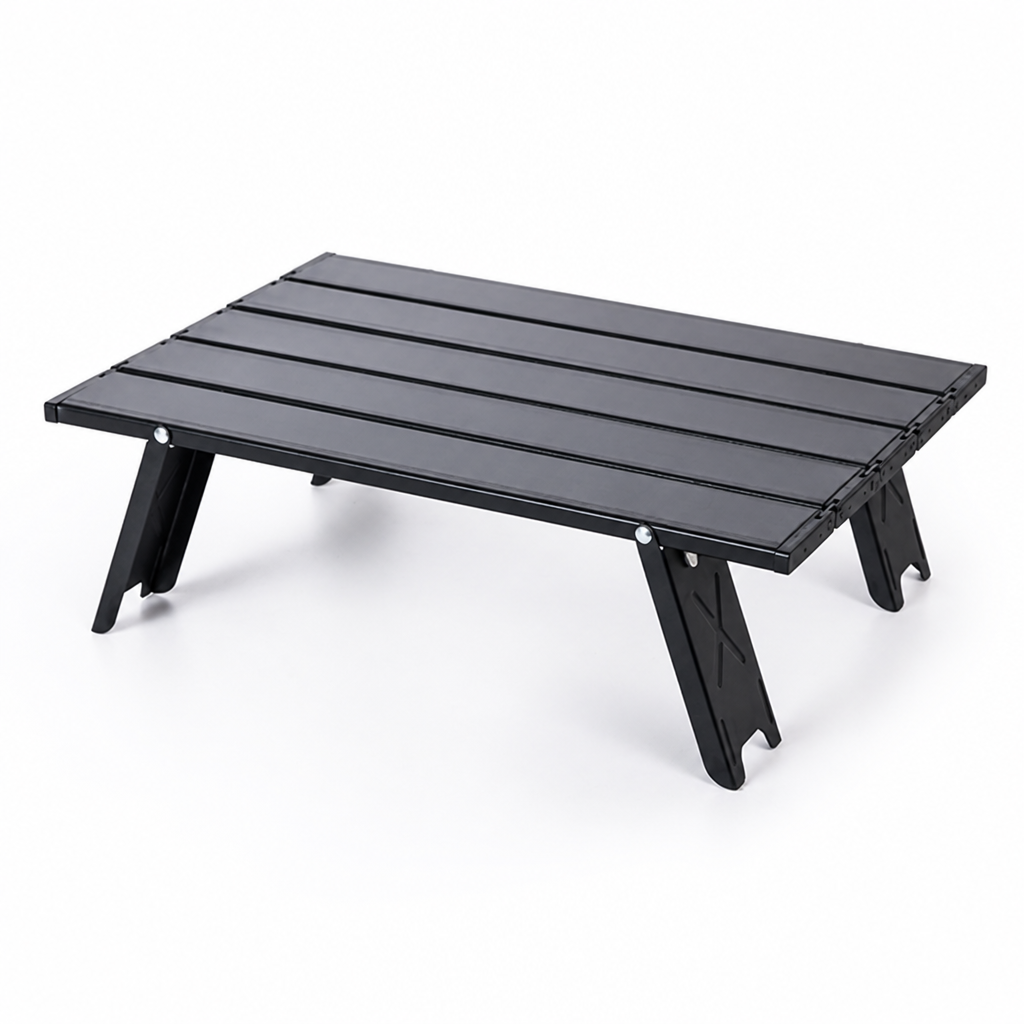 Waterproof Foldable Outdoor Rectangular Aluminum Top Table