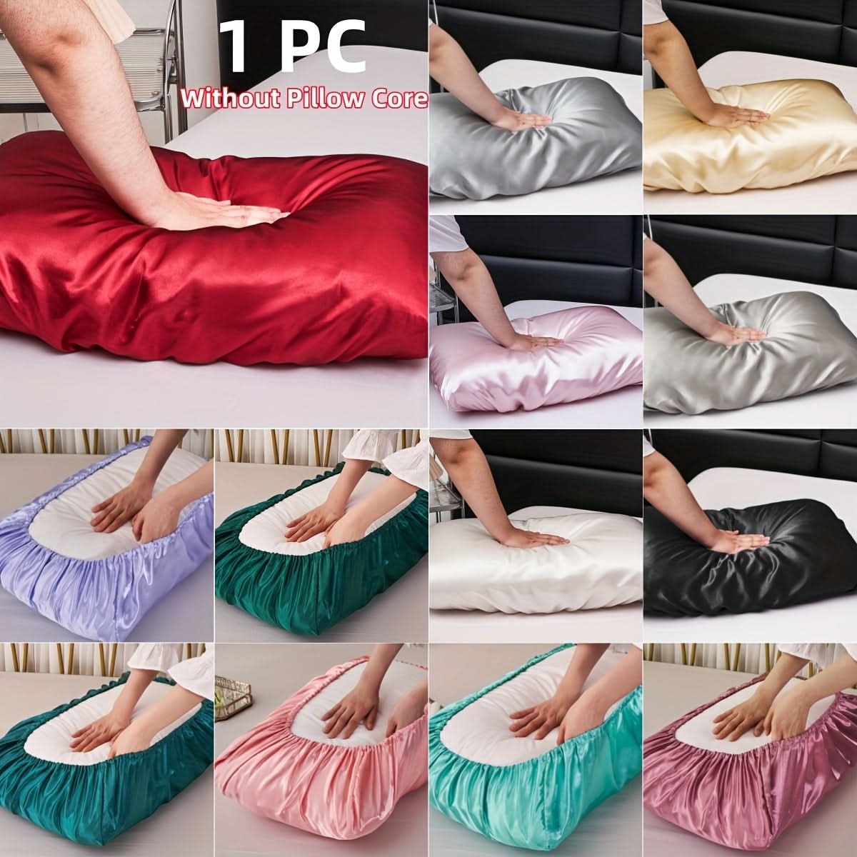 SilkenDream – Premium Satin Pillowcase for Luxurious Rest