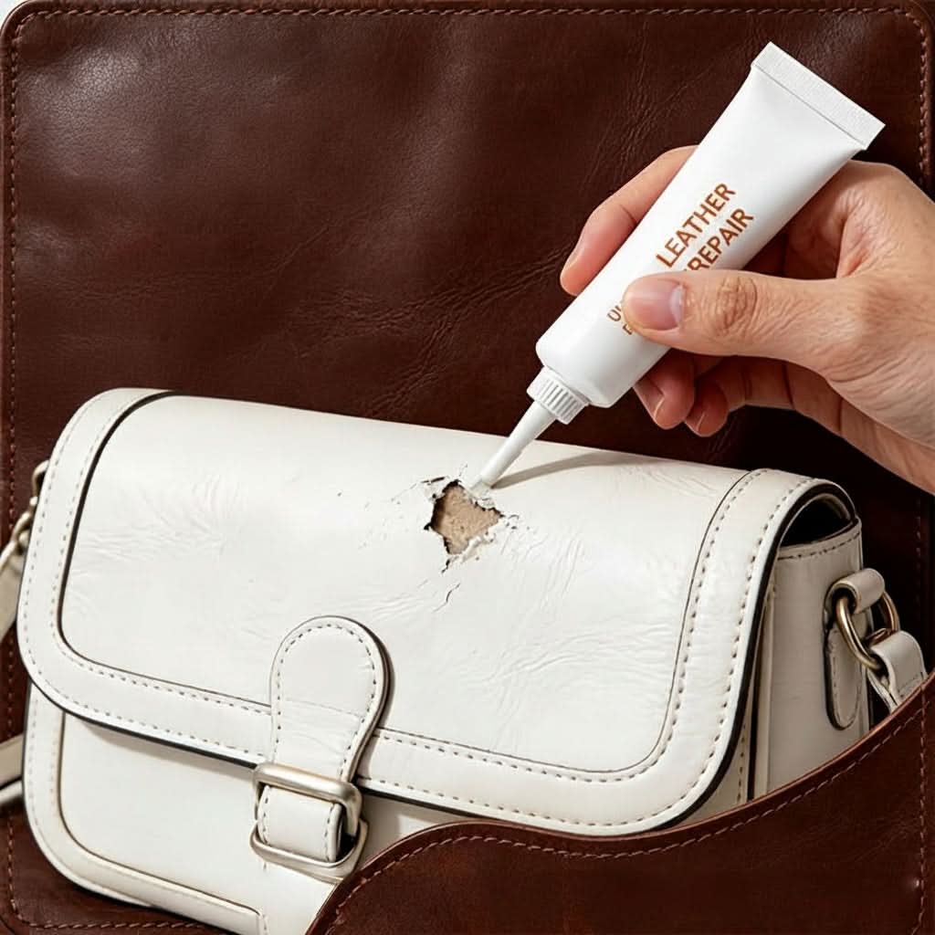 RevivePro – White Leather Restoration Cream with Precision Brush