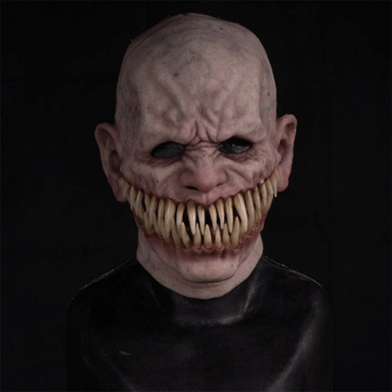 Lifelike Full-Face Latex Mask for Halloween & Cosplay Events